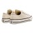 Tênis Converse Chuck Taylor All Star Juvenil Summer Metals Bege / Branco