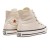 Tênis Converse Chuck Taylor All Star Juvenil Summer Metals Cano Alto Bege / Branco