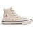 Tênis Converse Chuck Taylor All Star Juvenil Summer Metals Cano Alto Bege / Branco