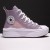 Tênis Converse Chuck Taylor All Star Move Holiday Disco Cano Alto Juvenil Lilas / Branco