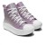 Tênis Converse Chuck Taylor All Star Move Holiday Disco Cano Alto Juvenil Lilas / Branco