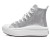 Tênis Converse Chuck Taylor All Star Move Holiday Disco Cano Alto Juvenil Prata / Branco