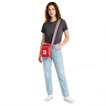 Mochila Converse All Star Can Perennial Festival Unissex Vermelho