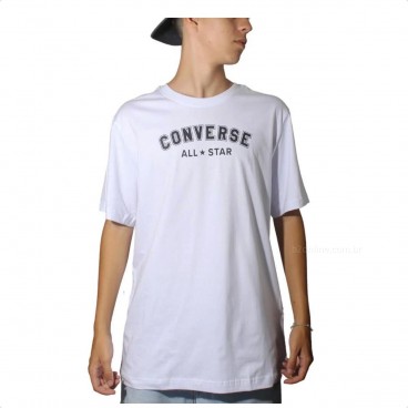 Camiseta Converse All Star Standart Fit Branco