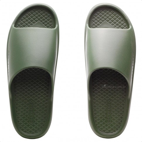 Chinelo Converse Slide Unissex Verde / Musgo