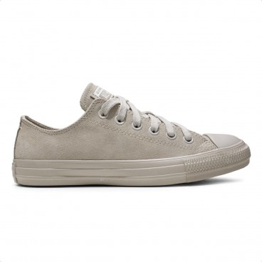 Tênis Converse All Star Chuck Taylor Crafted Color Suede Bege