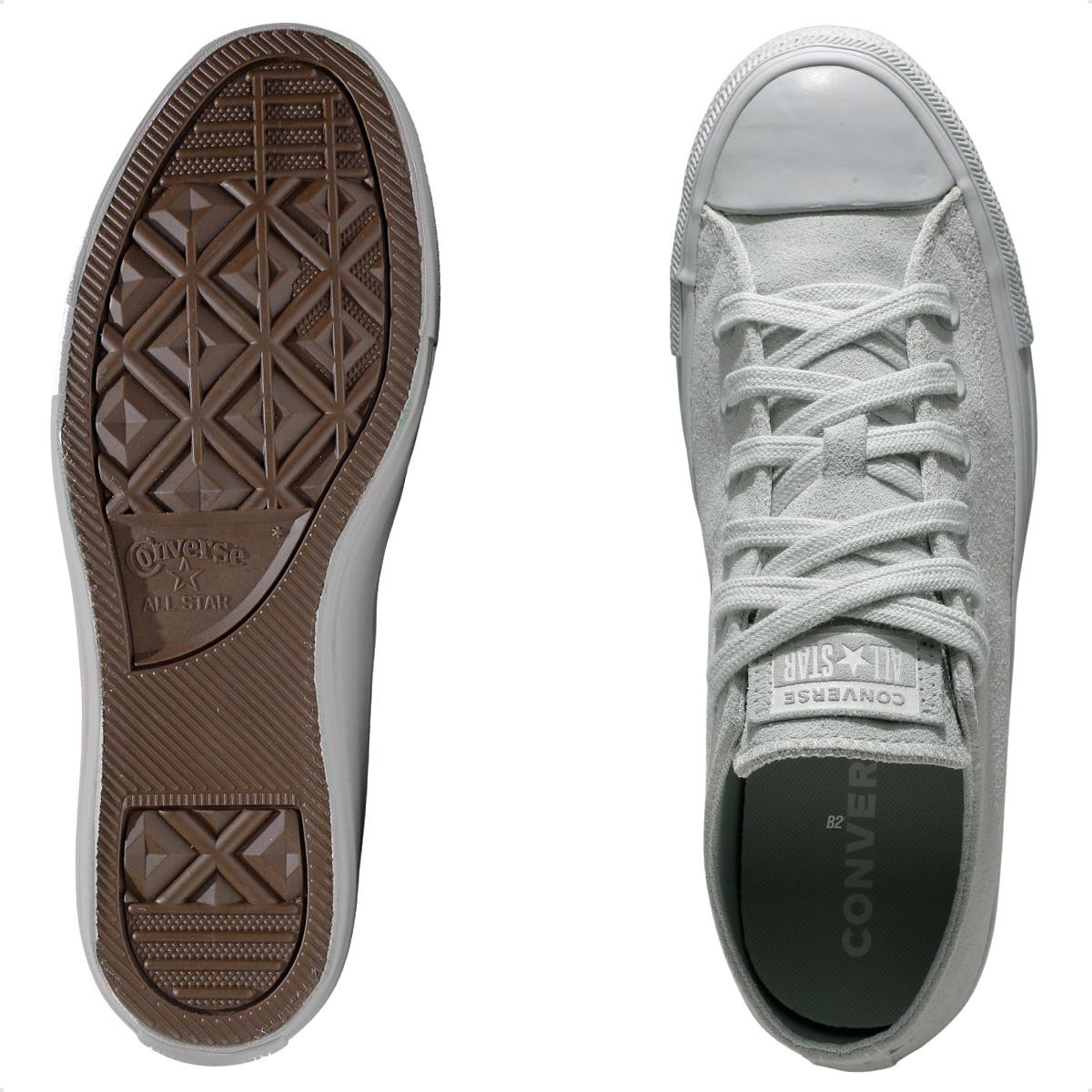 CONVERSE ALL STAR Chuck Taylor スニーカー25cm Tênis Converse All Star Chuck Taylor Crafted Color Suede Cinza