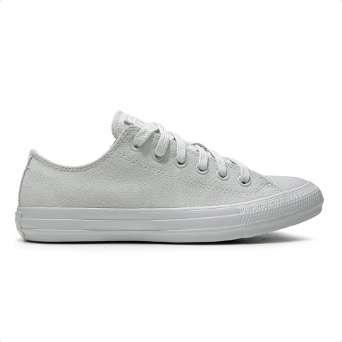 Tênis Converse All Star Chuck Taylor Crafted Color Suede Cinza