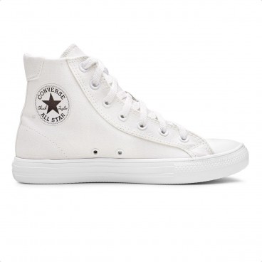 Tênis Converse All Star Day One Original Casual Cano Alto Unissex Branco / Branco