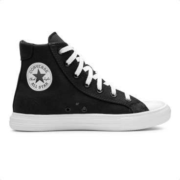 Tênis Converse All Star Day One Original Casual Cano Alto Unissex Preto / Branco