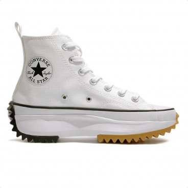 Tênis Converse All Star Run Hike Unissex Cano Alto Branco / Preto