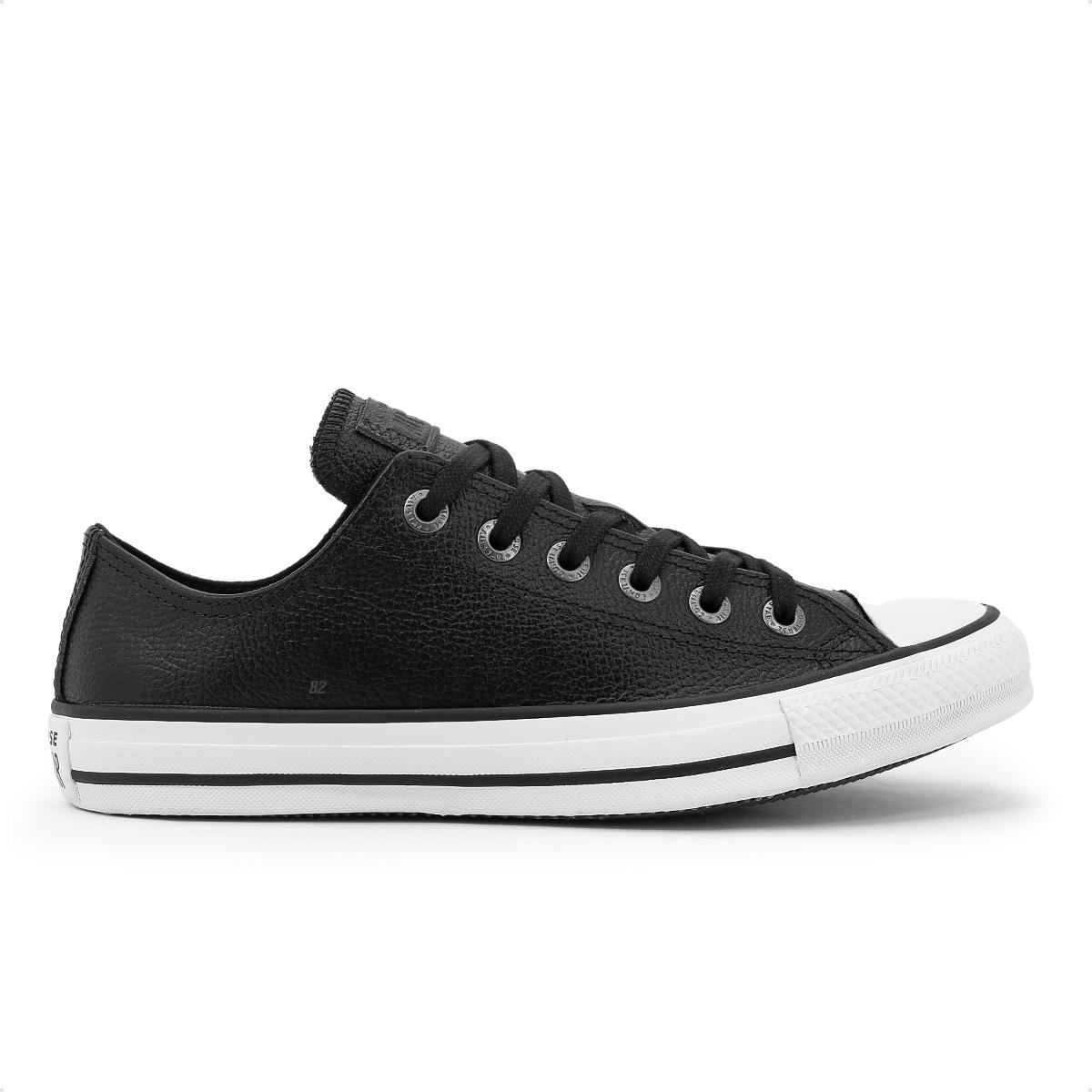 Tenis All Star Converse Feminino - Branco+Preto