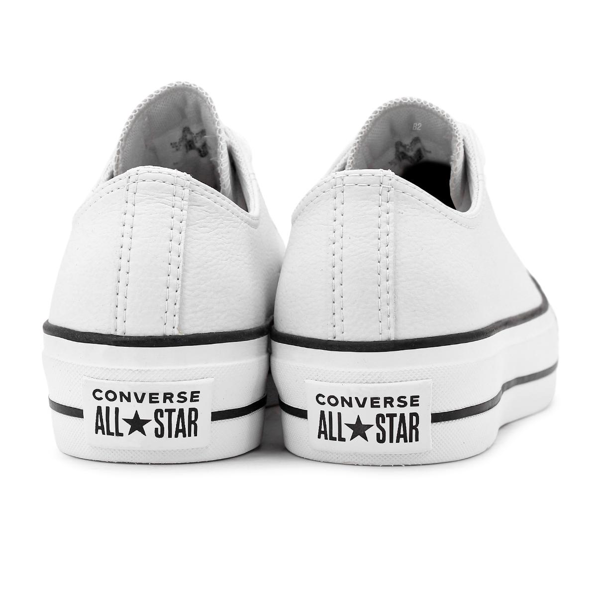 Tênis Converse Chuck Taylor All Star Lift Feminino Preto / Branco