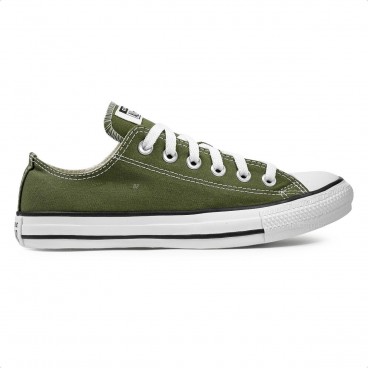 Tênis Converse Chuck Taylor All Star Seasonal Colors Feminino Verde / Branco