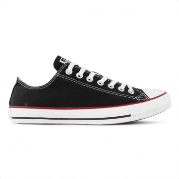 Tênis Converse Chuck Taylor All Star Unissex Preto / Vermelho