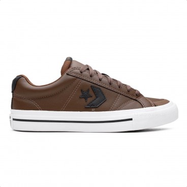 Tênis Converse Sport Casual Unissex Marrom / Preto