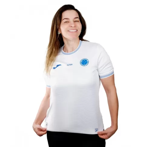 Camisa do Cruzeiro Feminina Branco