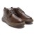 Bota Democrata Grid Masculina Marrom / Marrom