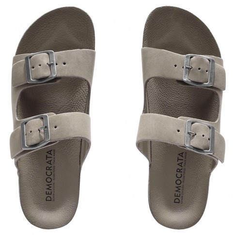 Sandália Democrata Easy Weekend  Masculino Bege / Marrom