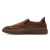 Sapatênis Democrata Calce Fácil Grid Slip On Masculino Marrom