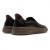Sapatênis Democrata Calce Fácil Grid Slip On Masculino Preto / Marrom