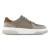Sapatênis Democrata Denim Beat Pulse Microfuros Masculino Bege / Marrom