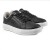 Sapatênis Democrata Denim Bold Casual Masculino Preto / Branco