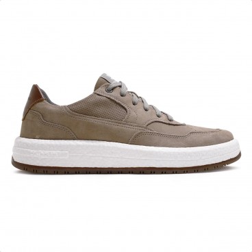 Sapatênis Democrata Denim Drake Pulse Masculino Marrom / Marrom
