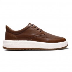Sapatênis Democrata Drake Pulse Casual Masculino Marrom / Cobre