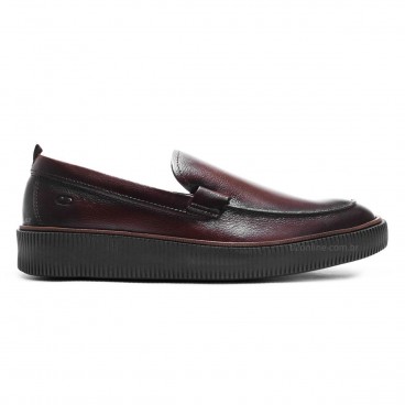 Sapato Democrata Loafer Marino Masculino Marrom Tabaco
