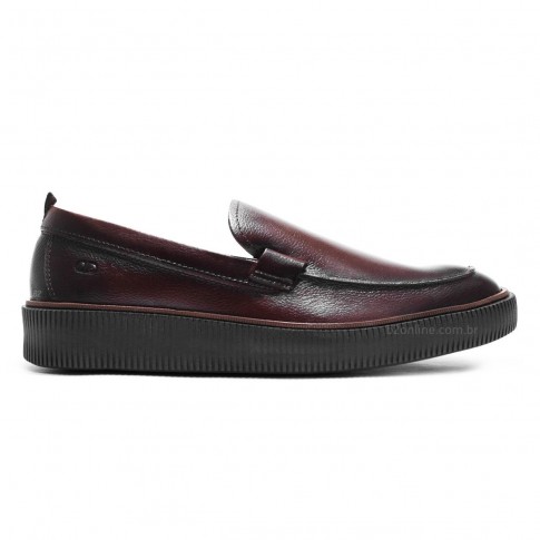 Sapato Democrata Loafer Marino Masculino Marrom Tabaco