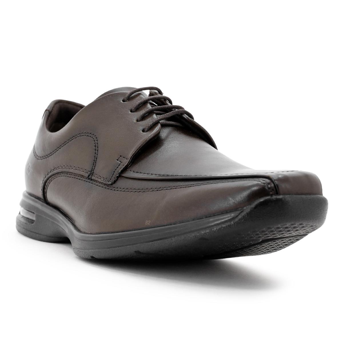 Sapato Masculino Democrata Smart Comfort Air Spot 448027 - Preto