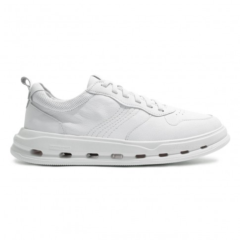 Tênis Democrata Groove Full Light Masculino Branco / Branco
