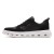 Tênis Democrata Groove Full Light Masculino Preto / Branco