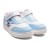 Tênis Disney Casual Stitch Infantil Calce Fácil Branco / Azul Claro