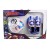 Kit Chuteira + Bola Infantil Dray Marvel Original Azul / Branco