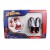 Kit Chuteira + Bola Infantil Dray Marvel Original Preto / Vermelho