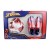 Kit Chuteira + Bola Infantil Dray Marvel Original Vermelho / Azul