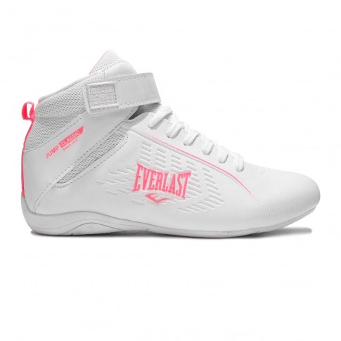 Tênis Everlast Jump Classic Feminino Branco / Rosa