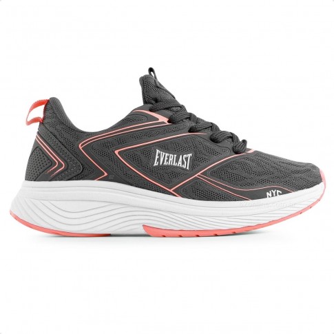 Tênis Everlast Max Feminino Grafite / Rosa