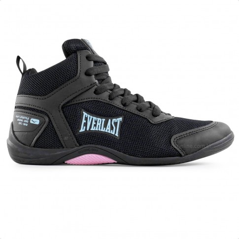 Tênis Everlast Ring 3 Feminino Preto / Azul