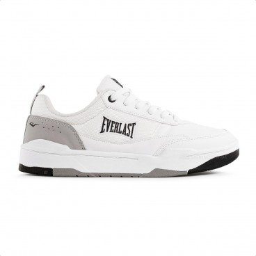 Tênis Everlast Dallas Masculino Branco / Cinza