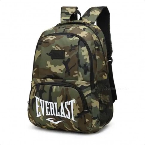 Mochila Everlast Army Unissex Verde Militar