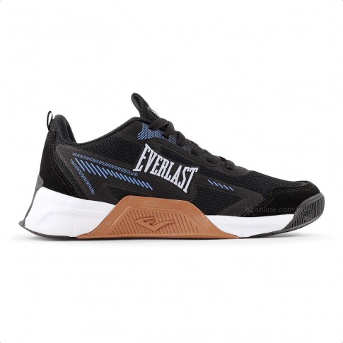 Tênis Everlast Jump 5 Unissex Preto / Azul