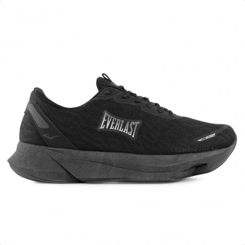 Tênis Everlast Versa Unissex Preto / Preto