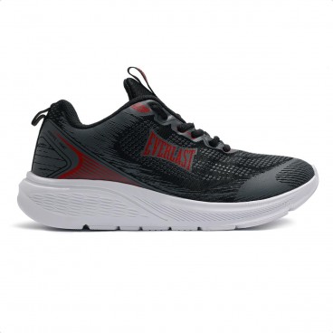 Tênis Everlast Wildcat Unissex Preto / Vermelho