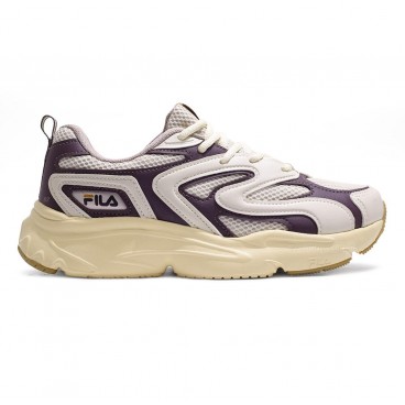 Tênis Fila Buzzard Bold Feminino Bege / Marrom
