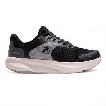 Tênis Fila Driver Feminino Preto / Cinza