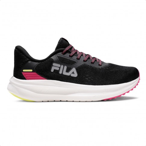 Tênis Fila Fastness Feminino Preto / Rosa