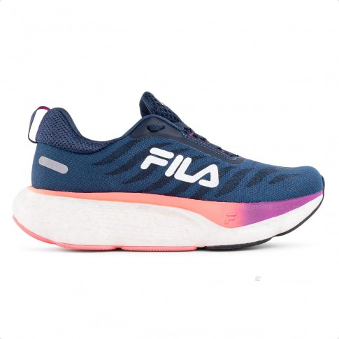 Tênis Fila Float Maxxi 2 Feminino Marinho / Coral